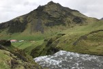 065- J2 Mp (64) chute de la cascade de Skogafoss