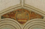 206-Peinture murale-XIII°-Agneau mystique