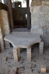 33- J6 (106) hypocauste, système de chauffage situé en dessous de la pièce, de façon à assurer une température d'environ 30 degrés